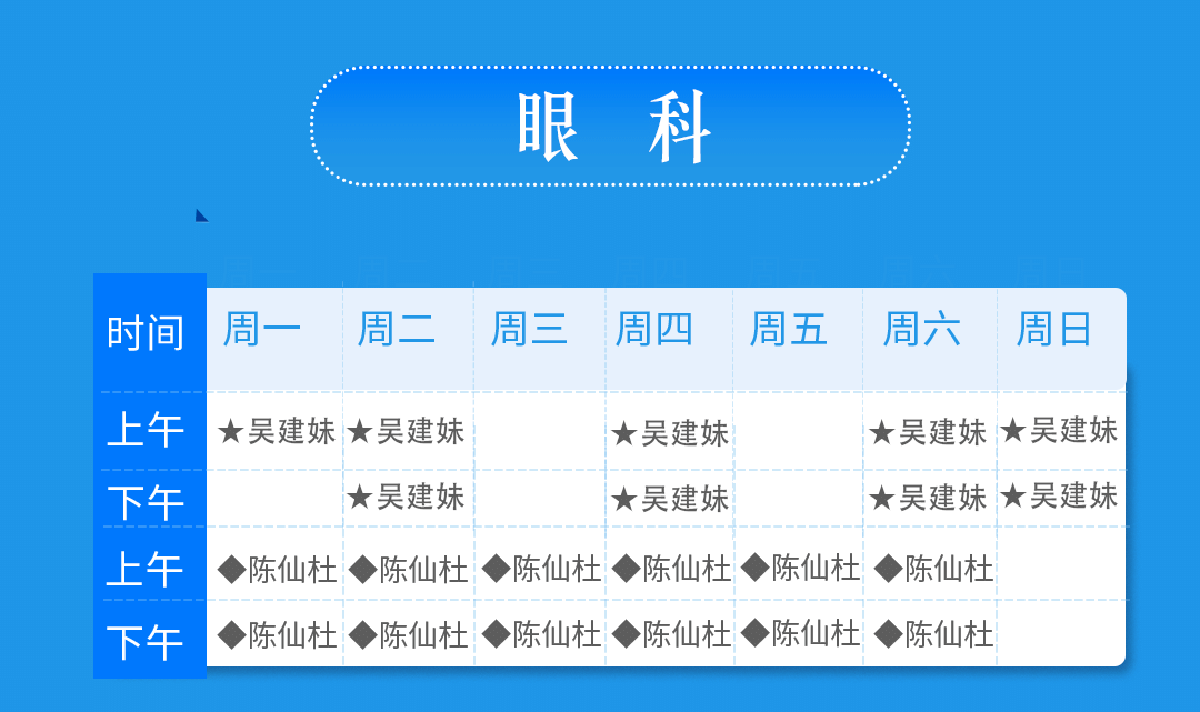 莆田福德醫(yī)院專(zhuān)家門(mén)診排班